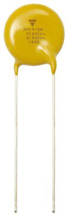 Vishay - AY2331K29Y5SS63L7 - Vishay AY2 ϵ 330pF 300 V ,440 V  Y5S ͨ մɵ (SLCC) AY2331K29Y5SS63L7, 10%ݲ		