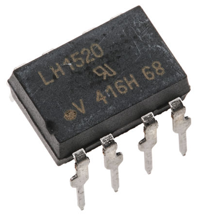 Vishay - LH1520AB - Vishay 0.15 A PCBװ ̵̬ LH1520AB, MOSFET, 350 V		