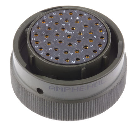 Amphenol - 62GB-56T20-41SN - Amphenol 62GB ϵ 41· °װ   ͷ 62GB-56T20-41SN, ĸо, ǳߴ20, MIL-DTL-26482		