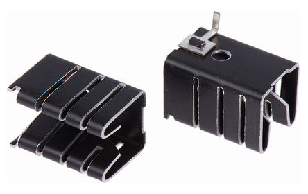 AAVID THERMALLOY - PF436G - AAVID THERMALLOY ɫ ɢ 437683, 25C/W, Ӱװ, 19.5 x 12.7 x 13mm		