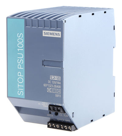 Siemens - 6EP1323-2BA00 - Siemens 168W ȶ DIN 尲װԴ 6EP1323-2BA00, 87%Ч, 230V ac, 14A, 12V dc 12V dc/		