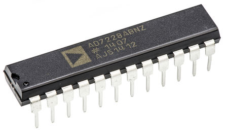 Analog Devices - AD7228ABNZ - Analog Devices AD7228ABNZ, 8ͨ 8 λ DAC, 200ksps, нӿ, 24 PDIPװ		