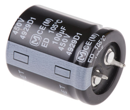 Panasonic - EETED2W101JJ - Panasonic ED  TS ϵ 450 V ֱ 100F ͨ  EETED2W101JJ, 20%ݲ, 1.326(ֵ), +105C		