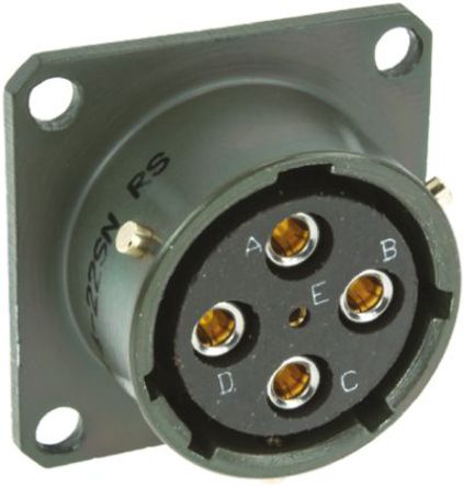 Amphenol - 62GB-12E14-22SN - Amphenol 62GB ϵ 5· ʽװ    62GB-12E14-22SN, ĸо, ǳߴ14, MIL-DTL-26482		