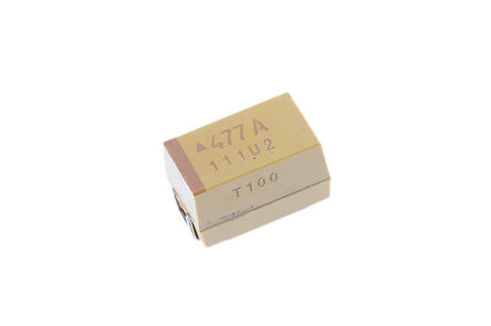 AVX - TPSE477M010R0100 - AVX TPS ϵ 470F 20% SMD  TPSE477M010R0100, 10 V ֱ, 7343-43 װ, 100m ESR, +125C		