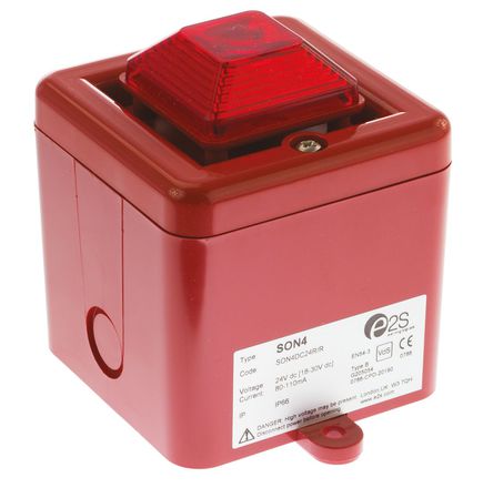 e2s - SON4DC24R/R - e2s SON4 ϵ ɫ    - źŵ SON4DC24R/R, ӷ, 氲װ, 24 V ֱ		