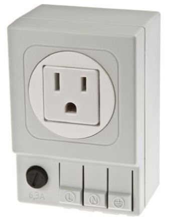 Stego Elektrotechnik - 03504.0-00 - Stego Elektrotechnik SD035 ϵ IP20 1 ǳɫ  NEMA 5-15R  03504.0-00, 6.3A, 125V ac		