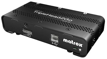 Matrox - T2G-DP3D-IF - Matrox DVI ʾ T2G-DP3D-IF, 5760 x 1080		