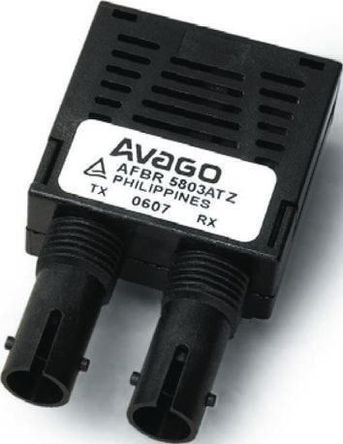 Broadcom - AFBR-5803ATQZ - Broadcom 155Mbit/s 1360nm շ AFBR-5803ATQZ, ST, ҧʽ, 49 x 13.6 x 9.8mm		
