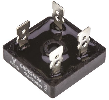 Vishay - VS-GBPC2512A - Vishay VS-GBPC2512A  , 25A 1200V, 4 GBPC-Aװ		