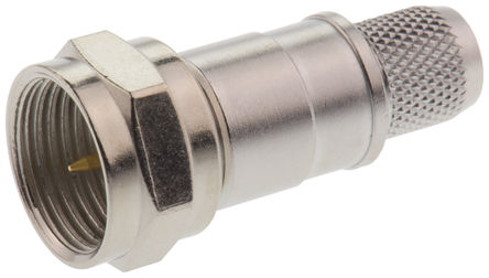 Telegartner - J01600A0005 - Telegartner ֱ 75 °װ  F ͷ J01600A0005, ѹӶ˽, 0  3GHz, 1.0/4.6-6.7		