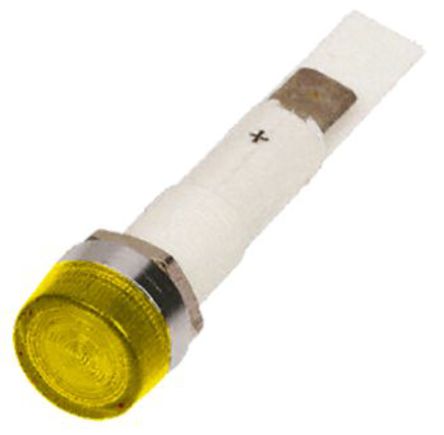 Arcolectric - C027700FAL - Arcolectric C027700FAL 14.6 mm ͹ ɫ ׳ ָʾ, ƬӶ, 10mmװ׳ߴ, 12 V		