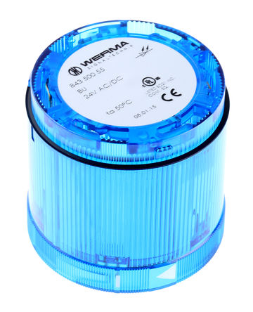 Werma - 84350055 - Werma KombiSIGN 70 843 ϵ ɫ LED źŵ 84350055, 70mm ֱ, 24 V ֱ		