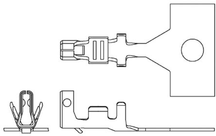 TE Connectivity - 1674335-4 - TE Connectivity ׽ӵ 1674335-4, ʹMicro Motor Connector		