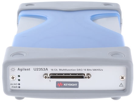 Keysight Technologies - U2353A - Keysight Technologies U2353A USB 数据采集, 16 通道, 500ksps, 模拟，数字式 输入		