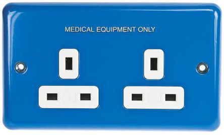 MK - K733CE BLU - MK Albany Plus ϵ IP2XD 2 RAL5015 ֣Ʋ G  - Ӣʽ Դ K733CE BLU, 13A, 230V ac		