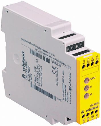 Wieland - R1.188.1430.0 - Wieland SNA 4063 ϵ ˫ͨ ȫ̵ R1.188.1430.0, 230 V Դ, 3 ȫ, 1 		