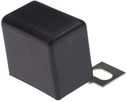 Vishay - MKP386M447125JT5 - Vishay MKP 386M ϵ 470nF ۱ϩ (PP) MKP386M447125JT5, 5%, 1.25 kV ֱ, ˿װ		