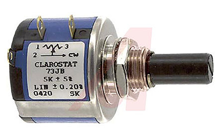 Honeywell - 73JB5K - Honeywell 73 ϵ 10 ת 5k 5%  ܵλ 73JB5K, 2W, 6.35 mm ֱ, 尲װ		