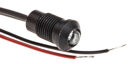 Oxley - OXL/CLH/80/P/12AC/FL30/Green - Oxley IP66 12 V  ɫ 尲װ LED ָʾ, 8mmװ, ߽Ӷ		