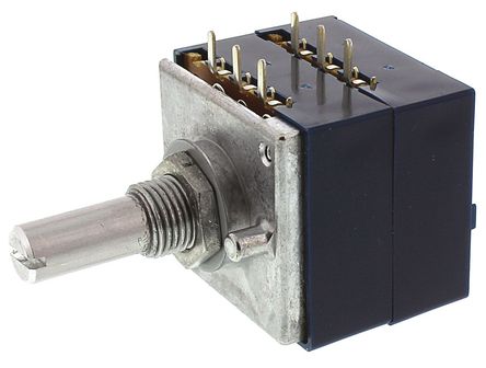 Alps - RK27112A00AK - Alps RK27 ϵ 100k 20%  ̼Ĥλ RK27112A00AK, 0.05W, 6 mm ֱ, 尲װͨף		