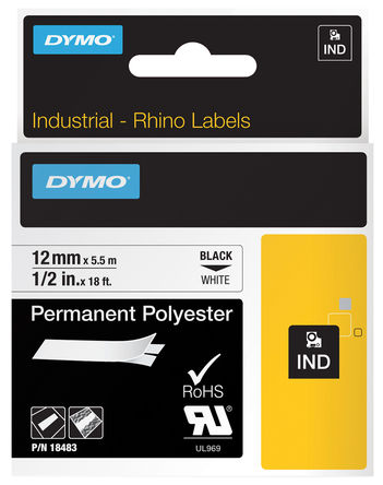 DYMO INDUSTRIAL - 18483 - DYMO INDUSTRIAL 18483 ɫ ɫ ǩӡͱǩ, ڶͺŴӡ		