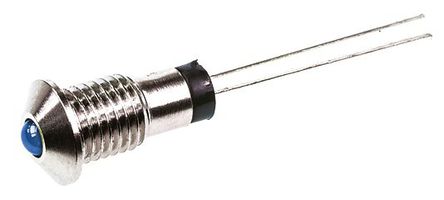 Marl - 570-320-04 - Marl 570-320-04 3 mm ͹ ɫ LED ָʾ, ŽӶ, 6mmװ׳ߴ, 4.5 V		