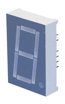 Kingbright - SC10-11SYKWA - Kingbright SC10 ϵ 1ַ 7  ɫ LED  SC10-11SYKWA, 400 mcd, ҲС, 26mmַ, ͨװװ		