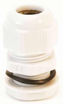 HellermannTyton - NGM25-WHT - HellermannTyton IP68 ɫ  ĸĵ¹̶ͷ NGM25-WHT, 13mm  18mmֱ, M25		