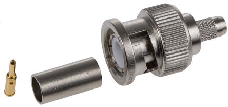 Telegartner - J01000A1255 - Telegartner 50 ֱ °װ  BNC  J01000A1255, 0  4GHz, ѹ ˽, RG58 C/U, 		