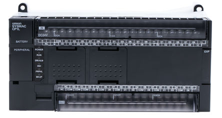 Omron - CP1L-M60DT-D - Omron CP1L ϵ PLC CPU CP1L-M60DT-D, 32K Wordsڴ,  USB ˿, 10K steps, 60 I/O ˿, DIN찲װ		