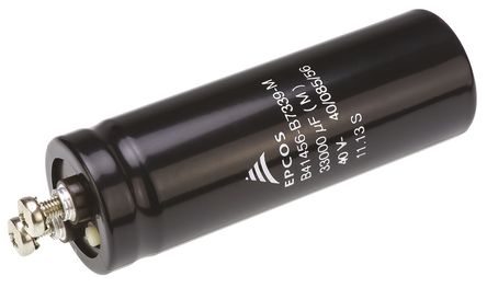 EPCOS - B41456B7339M - EPCOS B41456 ϵ 40 V ֱ 33000F  B41456B7339M, 20%ݲ, 8m(ֵ), +85C		