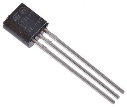 STMicroelectronics - L79L05ACZ - STMicroelectronics L79Lxx ϵ L79L05ACZ ѹ ѹ, Ϊ -30 V, -5 V, 5%ȷ, 100mA, 3 TO-92		