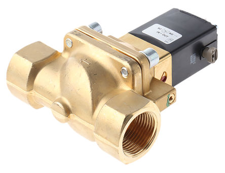 Burkert - 134441 - Burkert 5282 ϵ 10 bar 2˿ ͭ ŷ 134441, 1in˿, NCԤ跧λ, 230 V Դ		