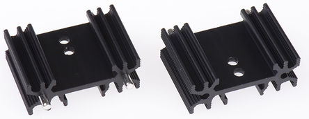 AAVID THERMALLOY - 437856 - AAVID THERMALLOY ɫ ɢ 437856, 11.4K/W, Ӱװ, 12.5 x 34.5 x 25mm		