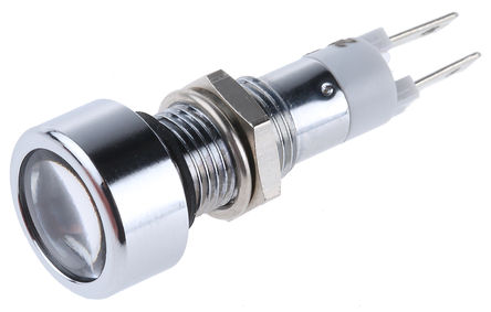 Signal Construct - SMLU08614 - Signal Construct SMLU08614 10 mm  ɫ LED ָʾ, ƬӶ, 8mmװ׳ߴ, 24 V		