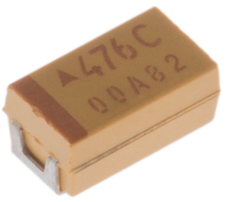 AVX - TAJC476K016RNJ - AVX TAJ ϵ 47F 10% SMD  TAJC476K016RNJ, 16 V ֱ, 6032-28 װ, 500m ESR, +125C		