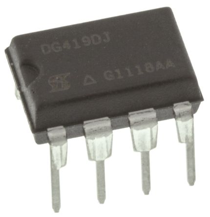 Vishay - DG419DJ-E3 - Vishay DG419DJ-E3 ģ⿪, -˫, 15 V18 V24 V28 VԴ, 8 PDIPװ		