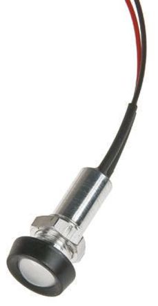 Oxley - STR/LH/8/FL30/GN - Oxley STR/LH/8/FL30/GN 8.1 mm ͹ ɫ LED ָʾ, ߽Ӷ, 8mmװ׳ߴ, 3.6 V		