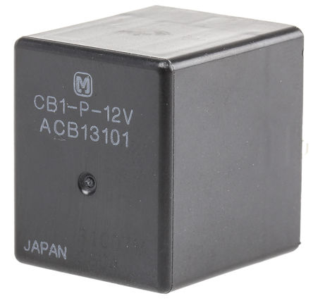 Panasonic - CB1P12 - Panasonic CB1P12 ˫ PCB װ ̵, 40 A, 12V dc		