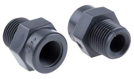 Georg Fischer - 721910834 - Georg Fischer ֱ PVC-U 쾶ܹ, 3/8 in Rp  x 1/2 in BSPT 		