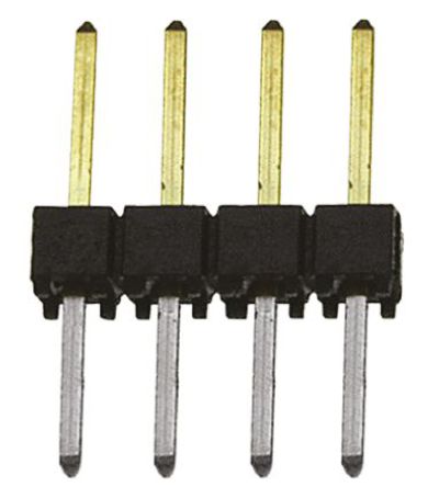 Samtec - TSW-104-08-L-S - Samtec TSW ϵ 4· 2.54mmھ (1) ֱ PCB  TSW-104-08-L-S, Ӷ˽, 7.6A		