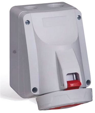 Legrand - 555359 - Legrand P17 Tempra Pro ϵ ɫ 3P+N+E ҵԴ 氲װ  555359, 16A, 380  415 V, IP66IP67		