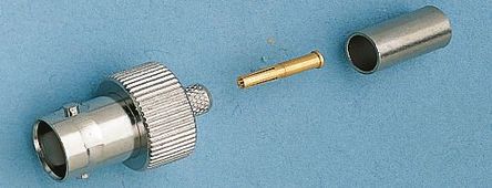 Amphenol - B6121A1-NT3G-1-50 - Amphenol 50 ֱ °װ ĸ BNC  B6121A1-NT3G-1-50, ѹ ˽, RG122RG133RG133ARG303RG58RG58 A/B/C, 		