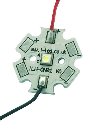 Intelligent LED Solutions - ILH-SO01-SIWH-SC211-WIR200. - ILS OSLON Signal PowerStar ϵ ɫ Բ LED  ILH-SO01-SIWH-SC211-WIR200., 112 lm, 		