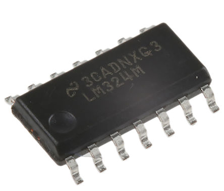 Texas Instruments - LM324M/NOPB - Texas Instruments LM324M/NOPB · Ŵ, 1MHz, 5  28 VԴѹ, 14 SOICװ		