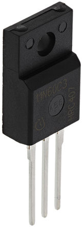 Infineon - SPA11N60C3 - Infineon CoolMOS C3 ϵ Si N MOSFET SPA11N60C3, 11 A, Vds=650 V, 3 TO-220FPװ		