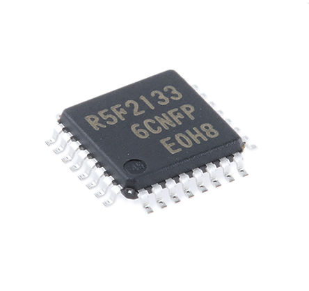 Renesas Electronics - R5F21336CNFP#V2 - Renesas Electronics R8C ϵ 16 bit R8C MCU R5F21336CNFP#V2, 20MHz, 32 kB ROM , 2.5 kB RAM, LQFP-32		