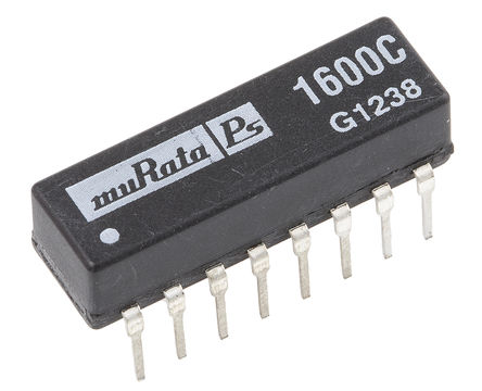 Murata Power Solutions - 1600C - ָ, 5 Vѹ, 500Vrmsѹ, 10nsԵ, 16 ͨװװ, 0C  +70C		