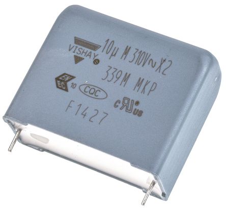 Vishay - F339MX261031MPM2T0 - Vishay F339M X2 ϵ 10F ۱ϩ (PP) F339MX261031MPM2T0, ±20%, 310 V , ͨ		